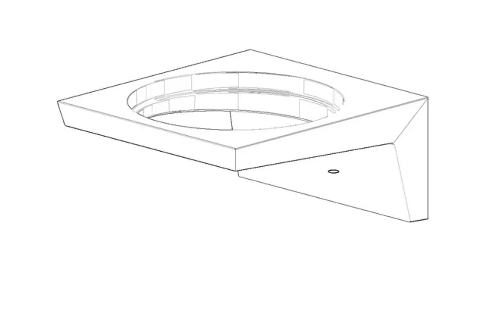 DORNBRACHT Halter für Toilettenbürstengarnitur ERSATZTEILE 081773508 120 x 60 x 130 mm Chrom, 081773508-00 Galeriebild 1